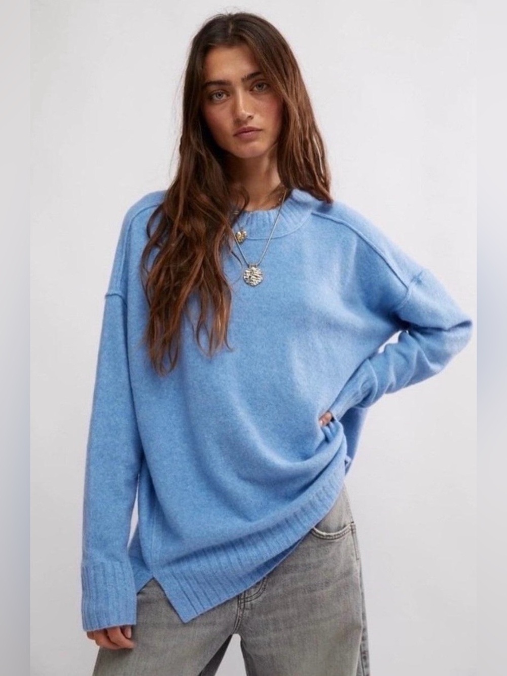 Free People Phoebe Tunic Sweater XL